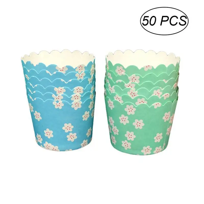 50pcs Paper Baking Cups Food Grade Ink and Paper Grease Proof Cupcake Liners Stackable Muffin Cups (Random Color)
50pcs Paper Baking Cups Food Grade Ink and Paper Grease Proof Cupcake Liners Stackable Muffin Cups (Random Color)