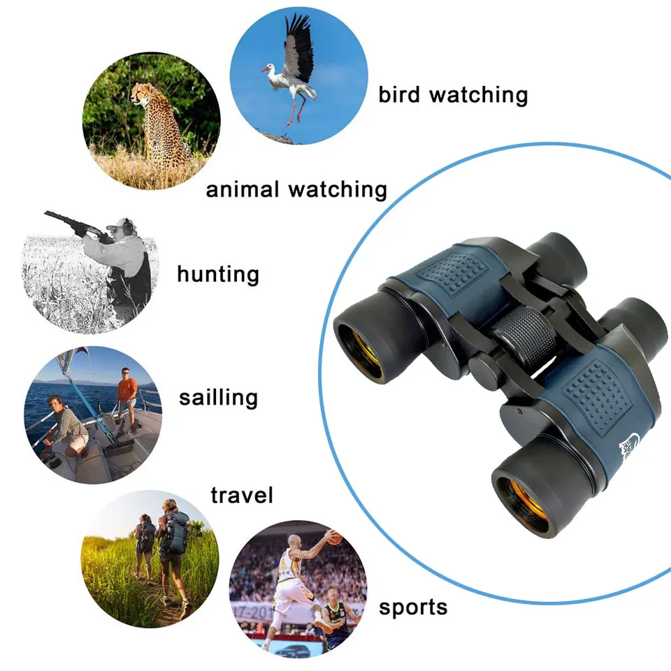 60x60 3000M HD Professional Hunting Binoculars for outdoor activities1