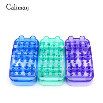 2x New foot massage acupuncture acne home massager plastic feet massage three rows active massage
2x New foot massage acupuncture acne home massager plastic feet massage three rows active massage