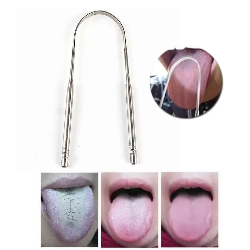 Stainless Steel Tongue Scraper Cleaner Keep Fresh Breath Cleaning Tongue Toothbrush Tongue Brush Dental Oral Hygiene Care Tools
Stainless Steel Tongue Scraper Cleaner Keep Fresh Breath Cleaning Tongue Toothbrush Tongue Brush Dental Oral Hygiene Care Tools