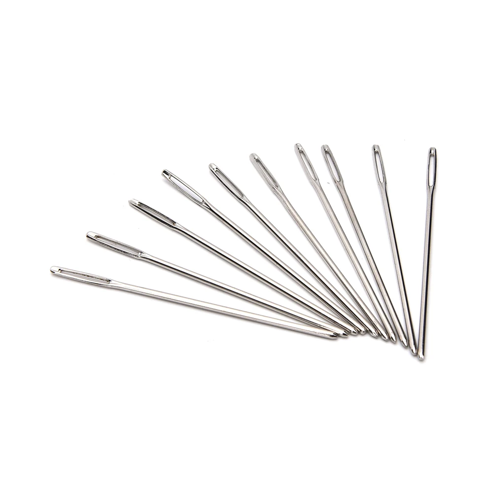 10 Pcs DIY Crafts Tools Large Eye Embroidery Tapestry Knitters Wool Needles Blunt Bees Darning Needles Threading Metal Sewing
10 Pcs DIY Crafts Tools Large Eye Embroidery Tapestry Knitters Wool Needles Blunt Bees Darning Needles Threading Metal Sewing