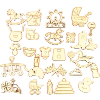 10Pcs Wood DIY Accessories Natural Wooden Baby Scrapbooking Crafts Embellishment For Home Decoration 46x50mm MT1977
10Pcs Wood DIY Accessories Natural Wooden Baby Scrapbooking Crafts Embellishment For Home Decoration 46x50mm MT1977