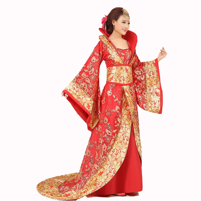 Chinese Han Dynasty Court Dress Dramaturgic Dress Women Ancient Infanta Costume Peri Theatrical Draggle-tail Dress High Quality
Chinese Han Dynasty Court Dress Dramaturgic Dress Women Ancient Infanta Costume Peri Theatrical Draggle-tail Dress High Quality