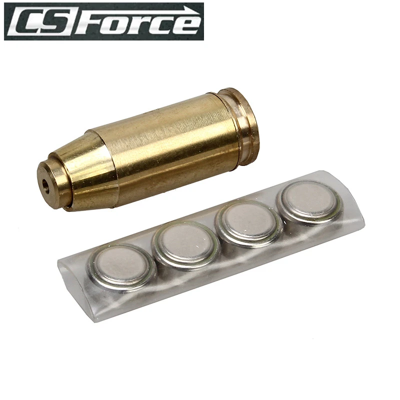 CS силу 40 ACP картриджей Видимый Red Dot лазерной отверстие взгляд Boresight областей