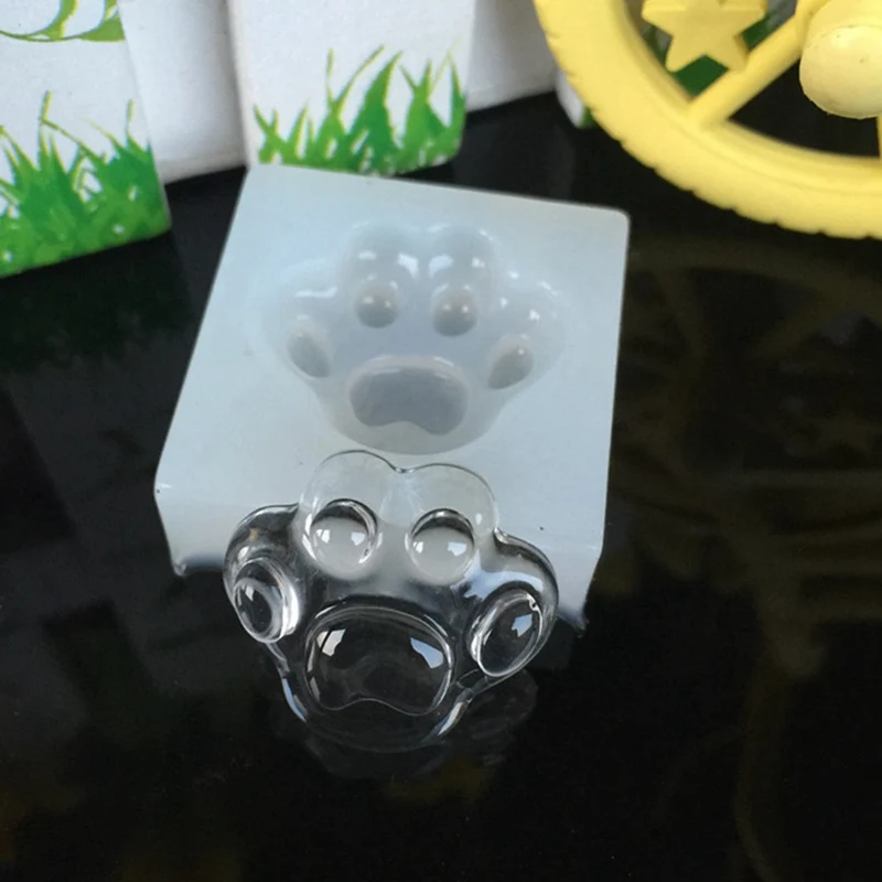UV Resin Jewelry Liquid Silicone Mold Bear Paw Shaped Silicone Animal Paw Resin Molds For DIY Pendant Charms Making Jewelry
UV Resin Jewelry Liquid Silicone Mold Bear Paw Shaped Silicone Animal Paw Resin Molds For DIY Pendant Charms Making Jewelry