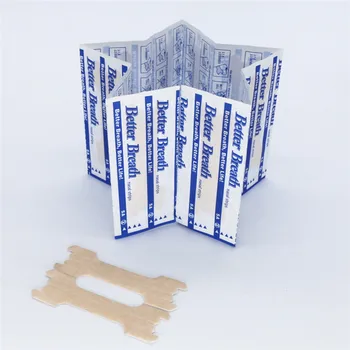 100 Pcs/Lot (55x16mm) Anti snoring Nasal Strips Better Breathe Right Nose Strips Stop Snoring Device for Health Good Sleep Aid
100 Pcs/Lot (55x16mm) Anti snoring Nasal Strips Better Breathe Right Nose Strips Stop Snoring Device for Health Good Sleep Aid