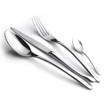 Luxury Silver Tableware Set 304 Stainless Steel Cutlery Sets Gold Silver Knife Forks Dinner Western-Style Cutleries 4pcs
Luxury Silver Tableware Set 304 Stainless Steel Cutlery Sets Gold Silver Knife Forks Dinner Western-Style Cutleries 4pcs