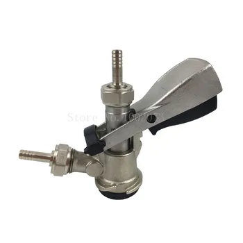 Homebrew Beer US Sankey Keg Coupler - Beer Tap Type D System Draft Beer Bar Kegerator Dispenser
Homebrew Beer US Sankey Keg Coupler - Beer Tap Type D System Draft Beer Bar Kegerator Dispenser