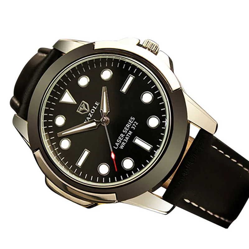 Men Watch Classic Fashion Business Big Dial European And American Quartz Men's Leather Belt Watch Horloges Mannen
Men Watch Classic Fashion Business Big Dial European And American Quartz Men's Leather Belt Watch Horloges Mannen