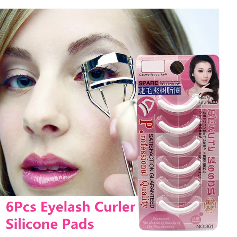 6Pcs Silicone Pad Eyelash Curler Replacement Refill Silicone Pads Makeup Lash Curling Styling Tools Eyelash Curler Pads
6Pcs Silicone Pad Eyelash Curler Replacement Refill Silicone Pads Makeup Lash Curling Styling Tools Eyelash Curler Pads