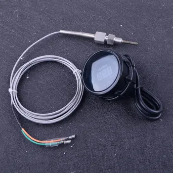 CITALL universal 2" 52mm DC 12V LED Digital Exhaust Gas Temperature EGT Temp Gauge Meter Sensor Monitor
CITALL universal 2" 52mm DC 12V LED Digital Exhaust Gas Temperature EGT Temp Gauge Meter Sensor Monitor