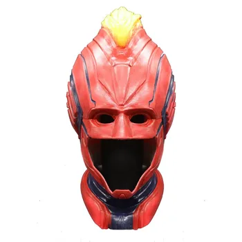 Movie Women Hero Captain Carol Danvers Full Head Mask Halloween Fancy Dress up Cosplay Costume Props Latex Masks Helmet
Movie Women Hero Captain Carol Danvers Full Head Mask Halloween Fancy Dress up Cosplay Costume Props Latex Masks Helmet