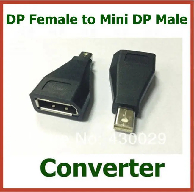 3pcs DP Female to Mini DP Male Mini Display Port Converter Computer Adapter Connector Extender High Quality
3pcs DP Female to Mini DP Male Mini Display Port Converter Computer Adapter Connector Extender High Quality