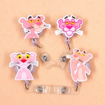 1 Pcs Cute Acrylic The Pink Panther Retractable Badge Reel Nurse Doctor Student Exhibition ID Card Clips Badge Holder Stationery
1 Pcs Cute Acrylic The Pink Panther Retractable Badge Reel Nurse Doctor Student Exhibition ID Card Clips Badge Holder Stationery