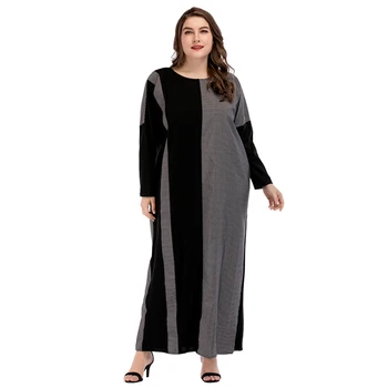 Casual Muslim Abaya Striped Maxi Dress Bat sleeve Long Robe Kimono Loose Style Jubah Ramadan Middle East Arab Islamic Clothing
Casual Muslim Abaya Striped Maxi Dress Bat sleeve Long Robe Kimono Loose Style Jubah Ramadan Middle East Arab Islamic Clothing
