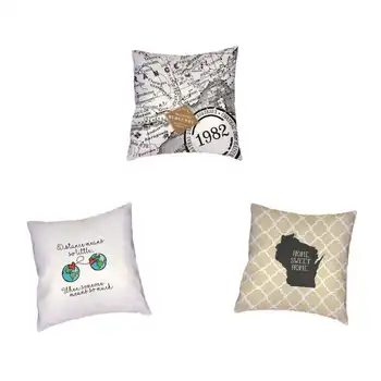 Lovely Cushion Cover Nautical Map Letters Heart-shaped Pattern Warm Home Burgundy Vineyard Family Home Sofa Car Seat Decoration
Lovely Cushion Cover Nautical Map Letters Heart-shaped Pattern Warm Home Burgundy Vineyard Family Home Sofa Car Seat Decoration