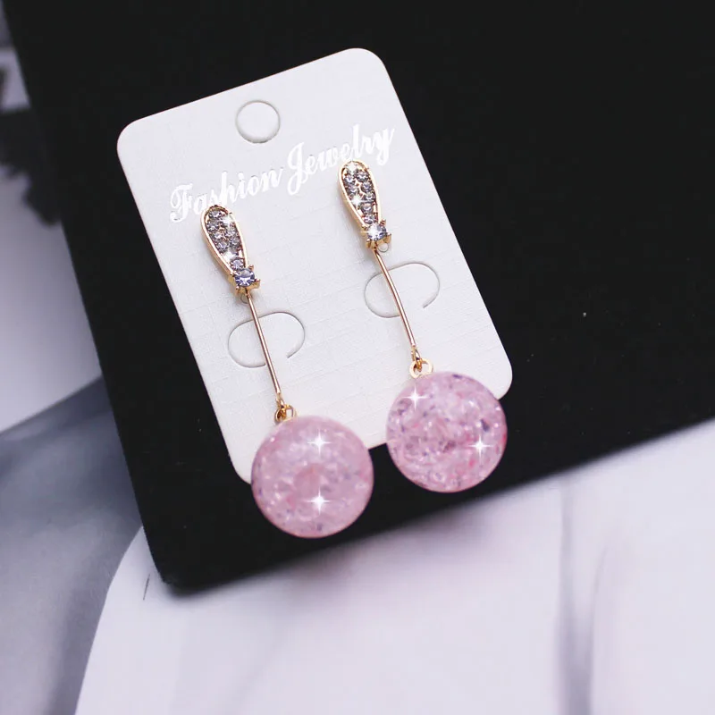 Shiny Side New Fashion Brand Jewelry Crystal Geometric Stud Earrings for Women Gift Simple Beads Earrings Free Shipping
Shiny Side New Fashion Brand Jewelry Crystal Geometric Stud Earrings for Women Gift Simple Beads Earrings Free Shipping