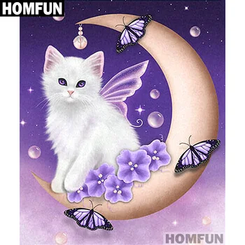 HOMFUN Full Square/Round Drill 5D DIY Diamond Painting "Cat moon butterfly" Embroidery Cross Stitch 5D Home Decor A01647
HOMFUN Full Square/Round Drill 5D DIY Diamond Painting "Cat moon butterfly" Embroidery Cross Stitch 5D Home Decor A01647