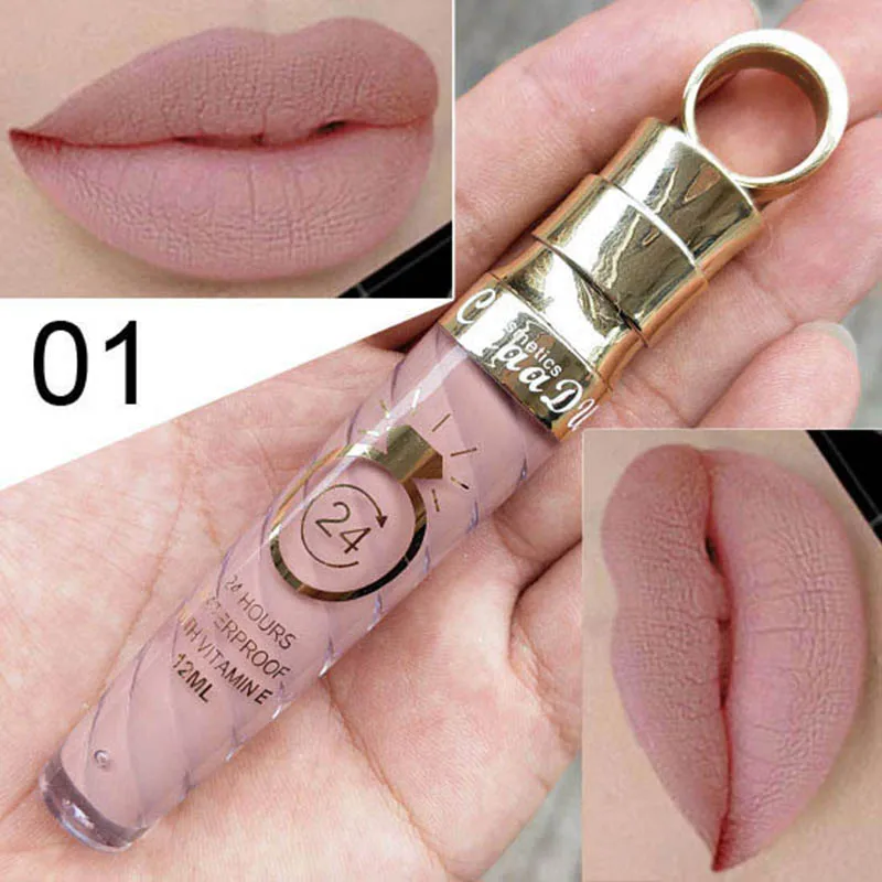 Cmaadu 20 Color Matte Liquid Lipstick Waterproof Long Lasting Sexy Pigment Nude Glitter Lip Gloss Beauty Red Lip Tint TSLM2
Cmaadu 20 Color Matte Liquid Lipstick Waterproof Long Lasting Sexy Pigment Nude Glitter Lip Gloss Beauty Red Lip Tint TSLM2