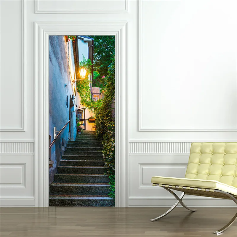 European Town Alley Street Scene Sticker Vinyl Wall Decal Entrance Removable Art Home Mural Decor For Door
European Town Alley Street Scene Sticker Vinyl Wall Decal Entrance Removable Art Home Mural Decor For Door