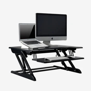 Hyvarwey ID-36 EasyUp Height Adjust Sit Stand Desk Riser Foldable Laptop Desk Notebook/Monitor Holder Stand With Keyboard Tray
Hyvarwey ID-36 EasyUp Height Adjust Sit Stand Desk Riser Foldable Laptop Desk Notebook/Monitor Holder Stand With Keyboard Tray