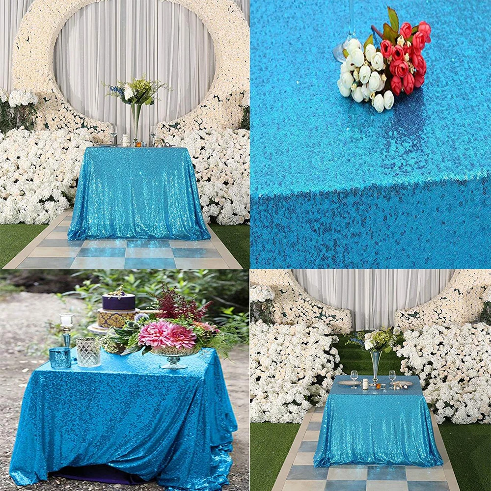 10pcs 50 inch Light blue Sequin Tablecloth Round Wedding, Party, Banquet ,Christmas Decorations
10pcs 50 inch Light blue Sequin Tablecloth Round Wedding, Party, Banquet ,Christmas Decorations