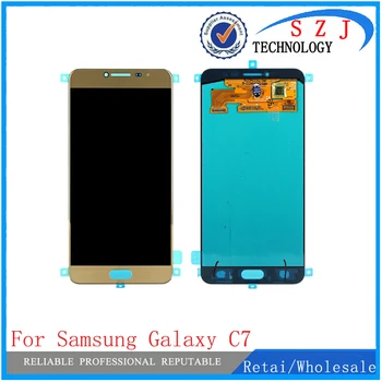New LCD Display Touch Screen For Samsung Galaxy C7 C7000 LCD Screen Digitizer Pantalla Complete Replacement Assembly
New LCD Display Touch Screen For Samsung Galaxy C7 C7000 LCD Screen Digitizer Pantalla Complete Replacement Assembly