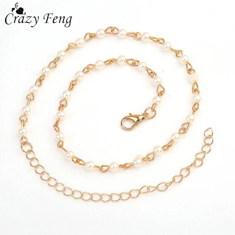 Luxury Simulated-Pearl Round Beads Collares Women Boho Choker Necklace Gold Silver Color Simple Snake Chain Necklaces Jewellery
Luxury Simulated-Pearl Round Beads Collares Women Boho Choker Necklace Gold Silver Color Simple Snake Chain Necklaces Jewellery