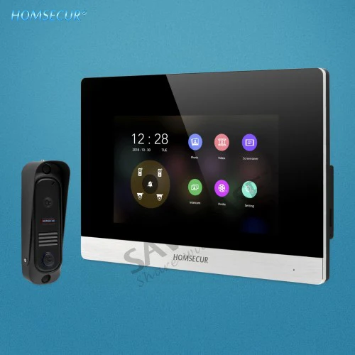 HOMSECUR 7" Wired AHD Hands-free Video&Audio Smart Doorbell with Sleep Mode BC041HD-B+BM716HD-S
HOMSECUR 7" Wired AHD Hands-free Video&Audio Smart Doorbell with Sleep Mode BC041HD-B+BM716HD-S