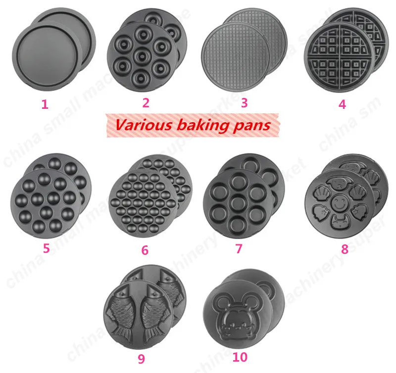 Cake machine plate Egg Waffle Maker pan / Donut Machine / Heart Waffle Maker plates / Cake Pop Machine non-floating pans
Cake machine plate Egg Waffle Maker pan / Donut Machine / Heart Waffle Maker plates / Cake Pop Machine non-floating pans