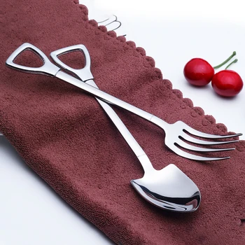 1PC Soup Spoon for Kids Flatware Creative Stainless Steel Shovel Shape Spoon Fork Long Handle Coffee Ice Cream
1PC Soup Spoon for Kids Flatware Creative Stainless Steel Shovel Shape Spoon Fork Long Handle Coffee Ice Cream