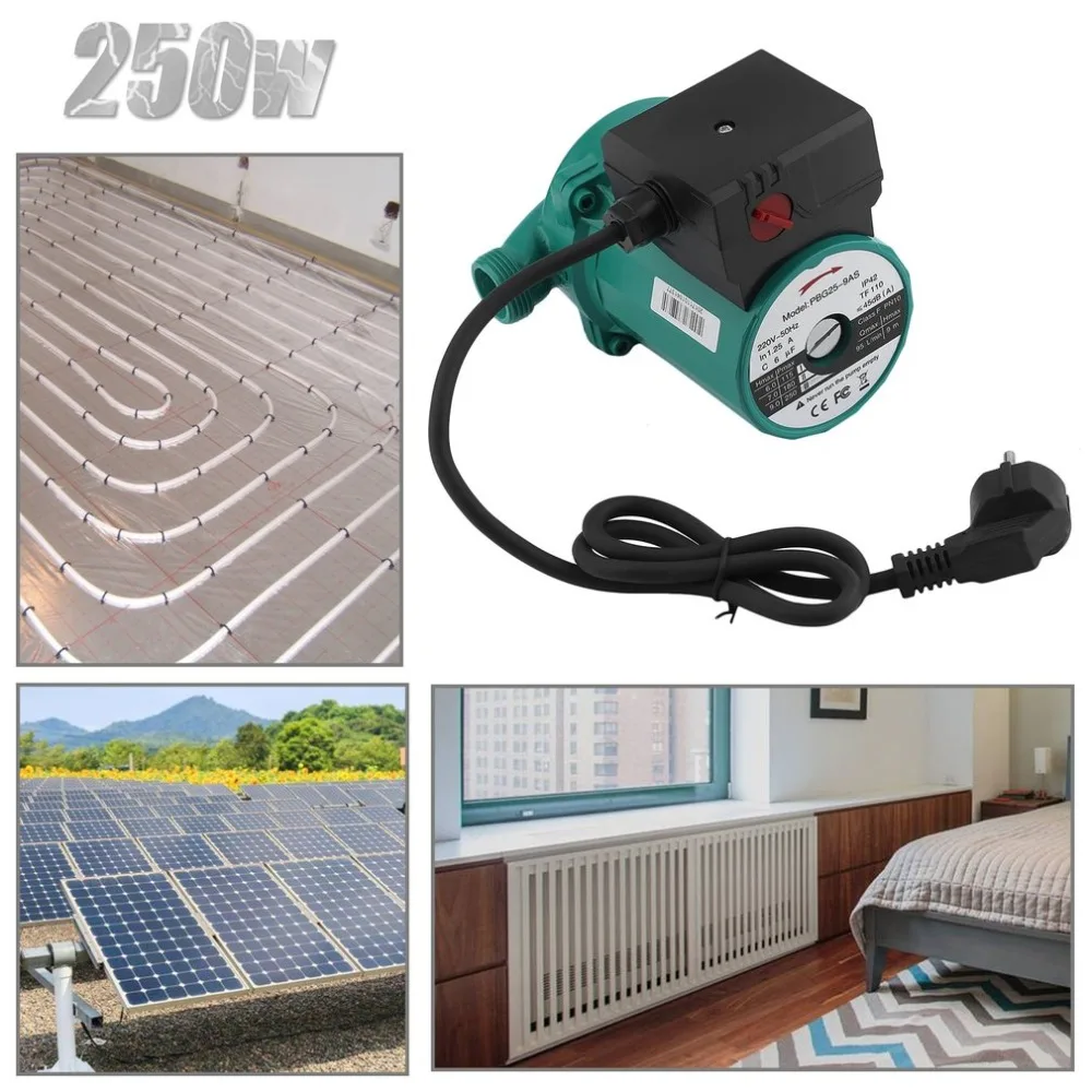 250W 1 Inch 9 Meter Water Pump Lifting Stainless Steel Blade Water Heating Circulating Pump Circulation Booster Pump EU Plug NEW
250W 1 Inch 9 Meter Water Pump Lifting Stainless Steel Blade Water Heating Circulating Pump Circulation Booster Pump EU Plug NEW