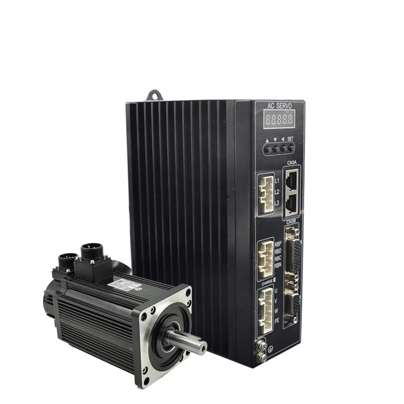 2Kw AC Servo Motor 7.7Nm 220V 2500rpm GH-13M20T077D AC Motor + Matched Servo Motor Driver+5 M Cable Complete Motor Cnc kits
2Kw AC Servo Motor 7.7Nm 220V 2500rpm GH-13M20T077D AC Motor + Matched Servo Motor Driver+5 M Cable Complete Motor Cnc kits