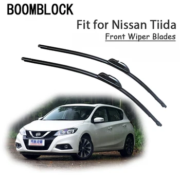 BOOMBLOCK 2PCS High Quality Front Windshield Wiper Blades For 2004-2018 Nissan Tiida C11 C13 Accessories
BOOMBLOCK 2PCS High Quality Front Windshield Wiper Blades For 2004-2018 Nissan Tiida C11 C13 Accessories