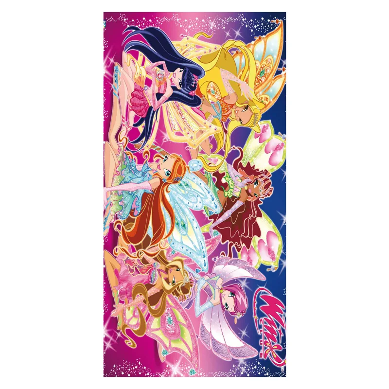 Winx Club Pretty Cartoon Girls Background Print Bamboo Fiber Bath Towels/Super Water-absorbing Beach Towel In Size 35X70CM
Winx Club Pretty Cartoon Girls Background Print Bamboo Fiber Bath Towels/Super Water-absorbing Beach Towel In Size 35X70CM