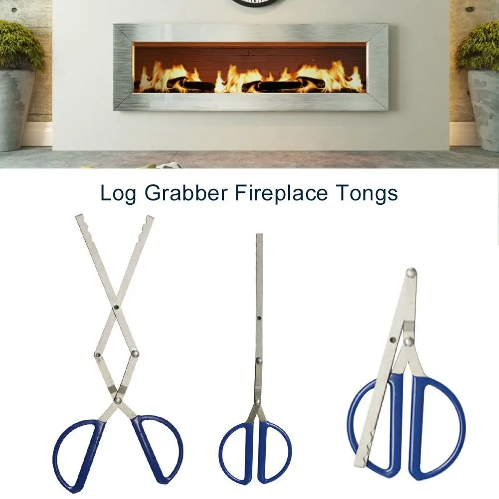 Outdoor Camping Essential Pliers Charcoal Alcohol Fire Tongs