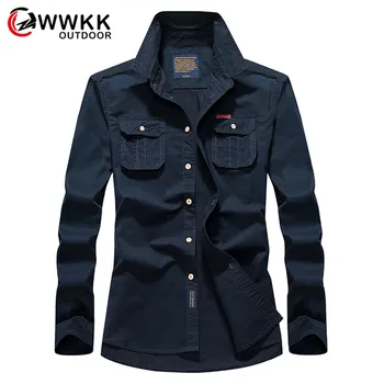 WWKK Men's Business Hiking Shirts Long Sleeve Men Korean Slim Design Formal Casual Soft Comfortable Male Size M-7XL Dress Shirts
WWKK Men's Business Hiking Shirts Long Sleeve Men Korean Slim Design Formal Casual Soft Comfortable Male Size M-7XL Dress Shirts