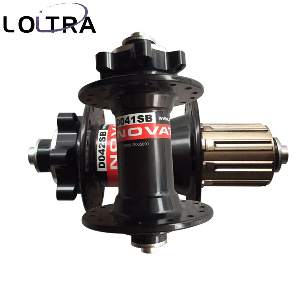 Novaec втулки MTB D041SB/D042SB 8/9/10 скорости черный или красный цвет 28 отверстий 32 отверстия