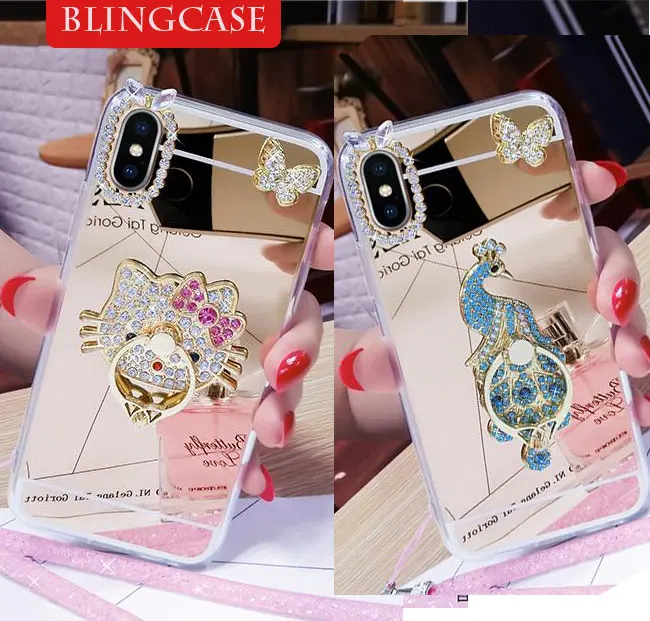 For Huawei Honor 8 8X 9 10 lite 6C Pro 7C 7X 7A 8A 6A Y6 II Y7 Prime Y9 2018 2019 Rhinestone Ring Holder Mirror case Cover
For Huawei Honor 8 8X 9 10 lite 6C Pro 7C 7X 7A 8A 6A Y6 II Y7 Prime Y9 2018 2019 Rhinestone Ring Holder Mirror case Cover