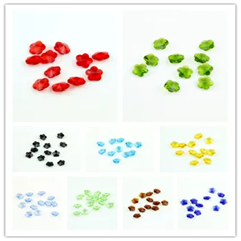 Crystal Curtain Beads 100pcs/Lot 14mm Mixed Color Glass Crystal Plum Flower Beads In One Hole Crystal Chandelier Beads
Crystal Curtain Beads 100pcs/Lot 14mm Mixed Color Glass Crystal Plum Flower Beads In One Hole Crystal Chandelier Beads