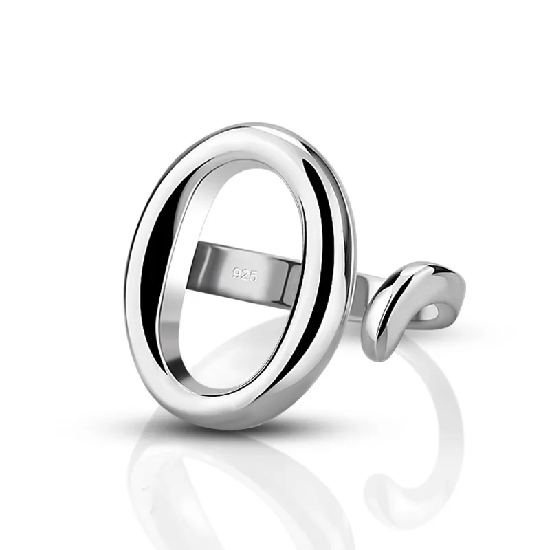 Hot fashion sterling silver jewelry. Women's silver ring size adjustable. Simple solid 925 silver brand ring. Christmas gift
Hot fashion sterling silver jewelry. Women's silver ring size adjustable. Simple solid 925 silver brand ring. Christmas gift