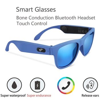 2019 Newest G1 Bone Conduction Headset Smart Glasses Touch Control Health Sports Wireless Headphones With Microphone For iPhone
2019 Newest G1 Bone Conduction Headset Smart Glasses Touch Control Health Sports Wireless Headphones With Microphone For iPhone