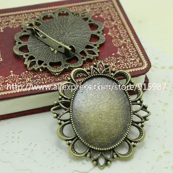 Sweet Bell 5pcs/lot New Vintage Bronze Oval Cameo Filigree Cabochon Settings 43*30mm Metal Photo Jewelry Making A2172
Sweet Bell 5pcs/lot New Vintage Bronze Oval Cameo Filigree Cabochon Settings 43*30mm Metal Photo Jewelry Making A2172