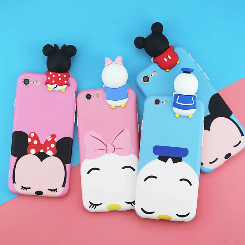 3D Cute Cartoon Mickey Minnie Duck Case For iphone 5 5S 6 6S 7 8 Plus X Case Soft TPU Cover
3D Cute Cartoon Mickey Minnie Duck Case For iphone 5 5S 6 6S 7 8 Plus X Case Soft TPU Cover