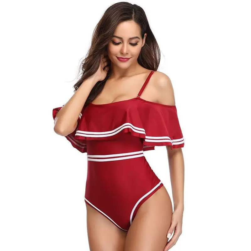 Swiming Suit Women Biquine Whole Swimsuit Surfing Clothes Korea Swimwear Womens Rashguard 2019 Sexy Freshman Word Solid
Swiming Suit Women Biquine Whole Swimsuit Surfing Clothes Korea Swimwear Womens Rashguard 2019 Sexy Freshman Word Solid