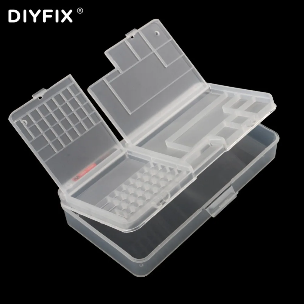 Organizer Storage Box for iPhone LCD Screen Motherboard IC Chips Component Screws Container Cellphone Repair Tools Accessories
Organizer Storage Box for iPhone LCD Screen Motherboard IC Chips Component Screws Container Cellphone Repair Tools Accessories
