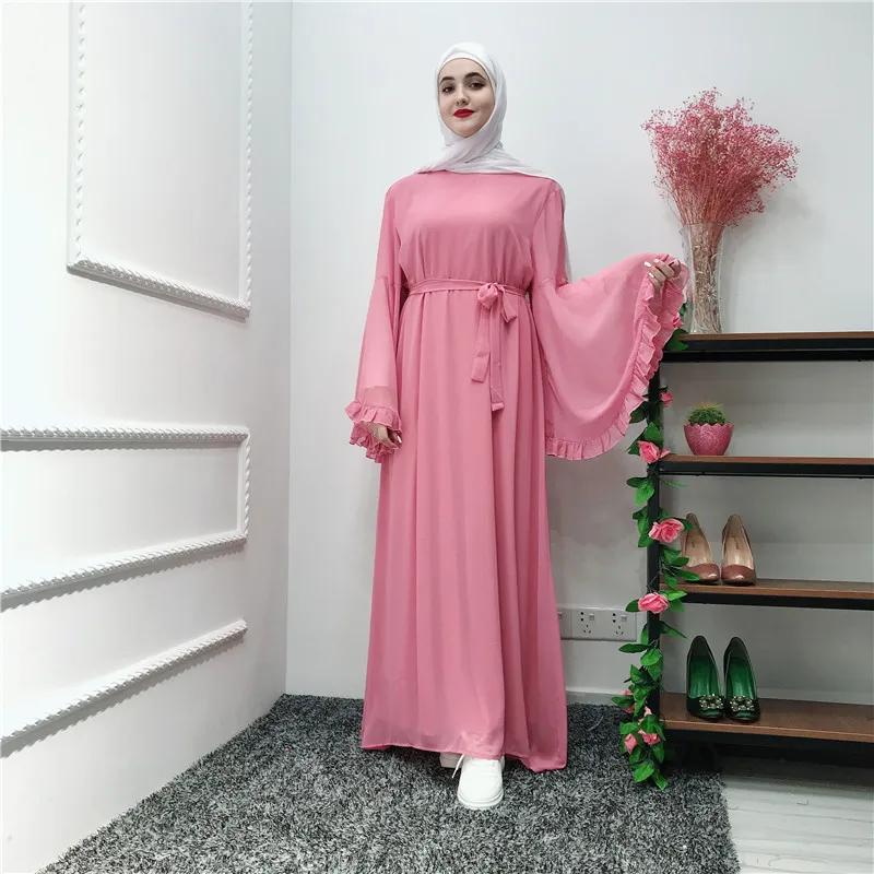 Muslim dresses and abaya for women turkish dubai islam hijab dress big trumpet sleeves caftan ankle dress robes
Muslim dresses and abaya for women turkish dubai islam hijab dress big trumpet sleeves caftan ankle dress robes