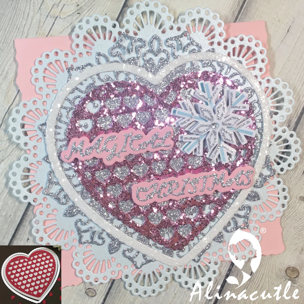 AlinaCraft METAL CUTTING DIES cut 2pc heart frame background stitch Scrapbooking paper craft card album punch knife art cutter
AlinaCraft METAL CUTTING DIES cut 2pc heart frame background stitch Scrapbooking paper craft card album punch knife art cutter