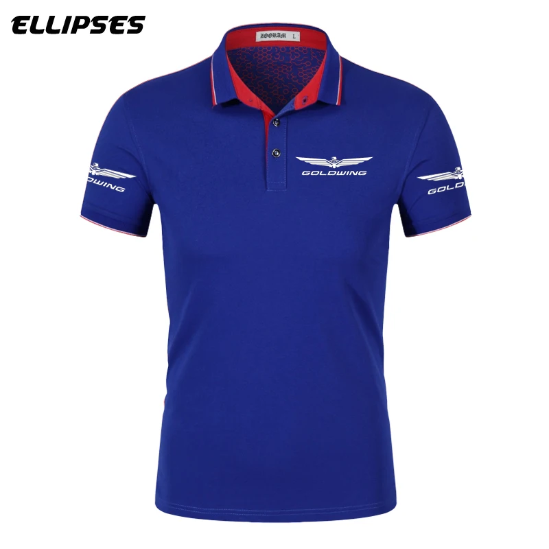 Goldwing GL1800 1500 Polo Shirt Summer Goldwing Logo Polo Shirt Short Sleeve Male Cotton Turn-down Collar Tops Polo Shirt Men
Goldwing GL1800 1500 Polo Shirt Summer Goldwing Logo Polo Shirt Short Sleeve Male Cotton Turn-down Collar Tops Polo Shirt Men
