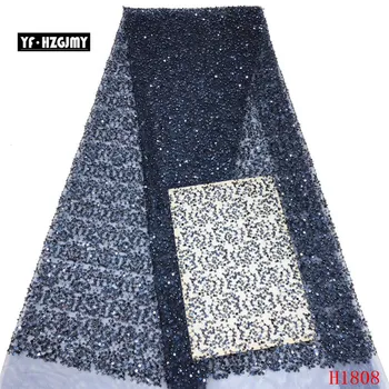 YF HZGJMY Navy Blue African Fabrics High Quality 2019 Lace Sequin Embroidery Tulle Fabric Indian Glitter Net Lace Fabric A1808
YF HZGJMY Navy Blue African Fabrics High Quality 2019 Lace Sequin Embroidery Tulle Fabric Indian Glitter Net Lace Fabric A1808